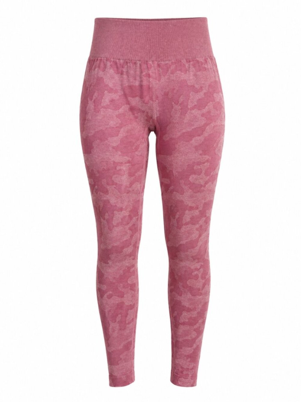🛍️ 3/10 Pink Camo Seamless High Waisted Leggings Size M